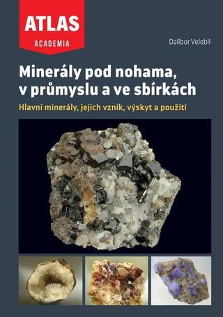 Kniha: Minerály pod nohama, v průmyslu a ve sbírkách - Hlavní minerály, jejich vznik, výskyt a použití - 2. vydanie - Dalibor Velebil