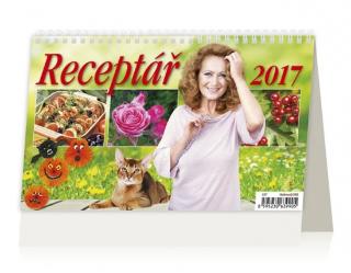 Doplnk. tovar: Kalendář stolní 2017 - Receptář - 1. vydanie