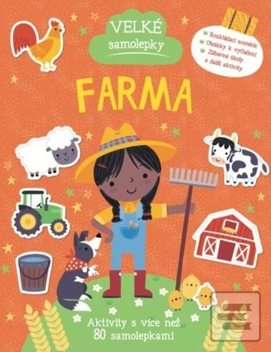 Velké samolepky Farma