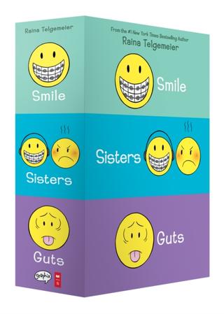 Kniha: Smile/Sisters/Guts Box Set - Raina Telgemeier