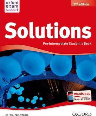 Kniha: Solutions Pre-Intermediate Student´s Book 2nd Edition - 2nd edition - Tim Falla, P. A. Davies