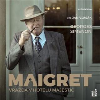 audiokniha: Maigret – Vražda v hotelu Majestic - CDmp3 (Čte Jan Vlasák) - 1. vydanie - Georges Simenon
