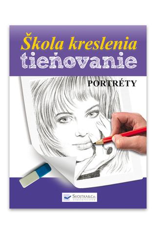 Kniha: Naučte sa tieňovať ceruzkou - Portréty - autor neuvedený