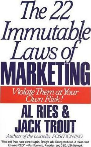 Kniha: The 22 Immutable Laws of Marketing: Violate Them at Your Own Risk! - 1. vydanie - AI Ries