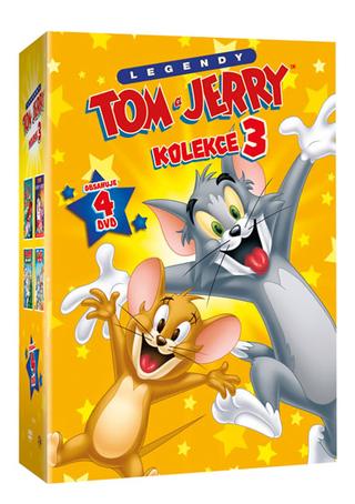 DVD: Tom a Jerry kolekce 3. 4DVD - 1. vydanie