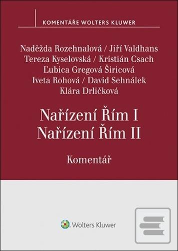 Nařízení Řím I, Nařízení… (Naděžda Rozehnalová)