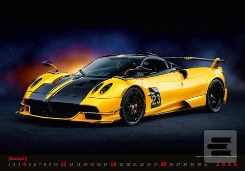 Cars 2026 - nástěnný kal…