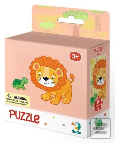 Puzzle Lev 16 dílků