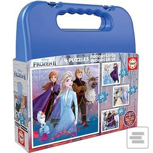 Puzzle v kufříku Ledové…