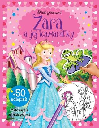 Kniha: Malé princezné – Zara a jej kamarátky - +50 nálepiek