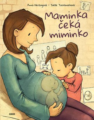 Kniha: Maminka čeká miminko - Anna Herzogová; Joëlle Tourlaniasová