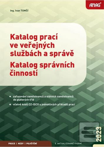 Kniha: Katalog prací ve veřejných službách a správě 2023 - Katalog správních činností - Ivan Tomší