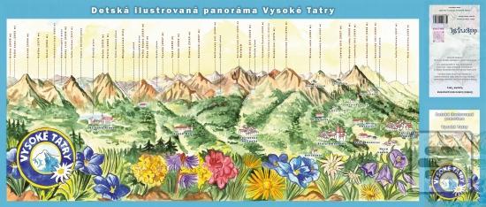 Kniha: Detská ilustrovaná panoráma Vysoké Tatry - hravá škola - 1. vydanie - Johana Chrienová, Michal Klaučo