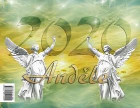 Kalendár stolný: Andělé 2020 - stolní kalendář - Jitka Saniová