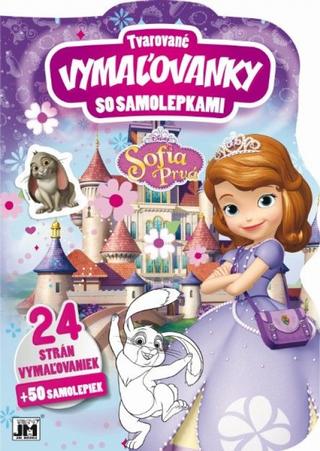 Doplnk. tovar: Tvarované vymaľovanky/ Sofia Prvá - Sofia Prvá - 1. vydanie - Walt Disney