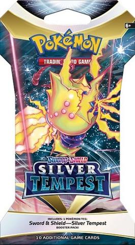 Karty: Pokémon TCG SWSH12 Silver Tempest 1 Blister Booster - Pokémon - 0812 Silver Tempest