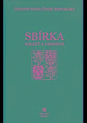 Kniha: Sbírka nálezů a usnesení ÚS ČR, svazek  08 - Ústavní soud České republiky