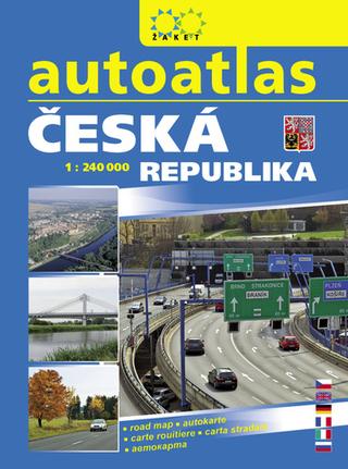 Skladaná mapa: Autoatlas Česká republika 1:240 000