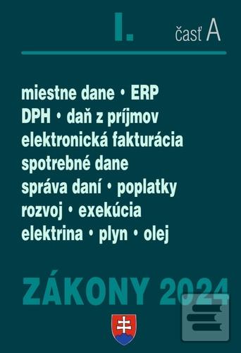 Zákony I A 2024 daňové z…