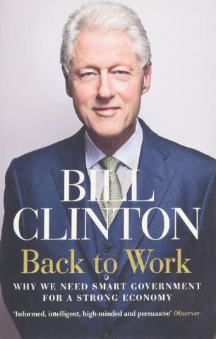 Kniha: Back to Work - Bill Clinton