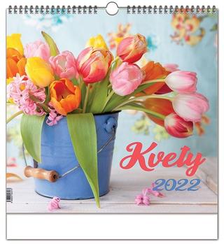 Kalendár nástenný: Kvety 2022