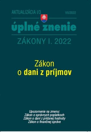 Kniha: Aktualizácia I/3 2022 – daňové a účtovné zákony