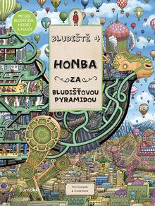 Kniha: Bludiště 4 Honba za bludišťovou pyramidou - Hiro Kamigaki;  IC4DESIGN