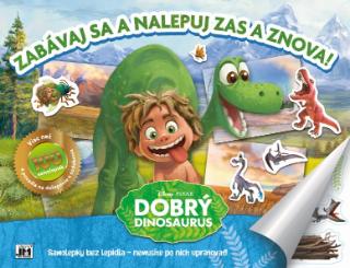 Kniha: Samolepkový album - Dobrý dinosaurus - Samolepky bez lepidla - nemusíte po nich upratovať! - 1. vydanie - Lubomír Král, Walt Disney