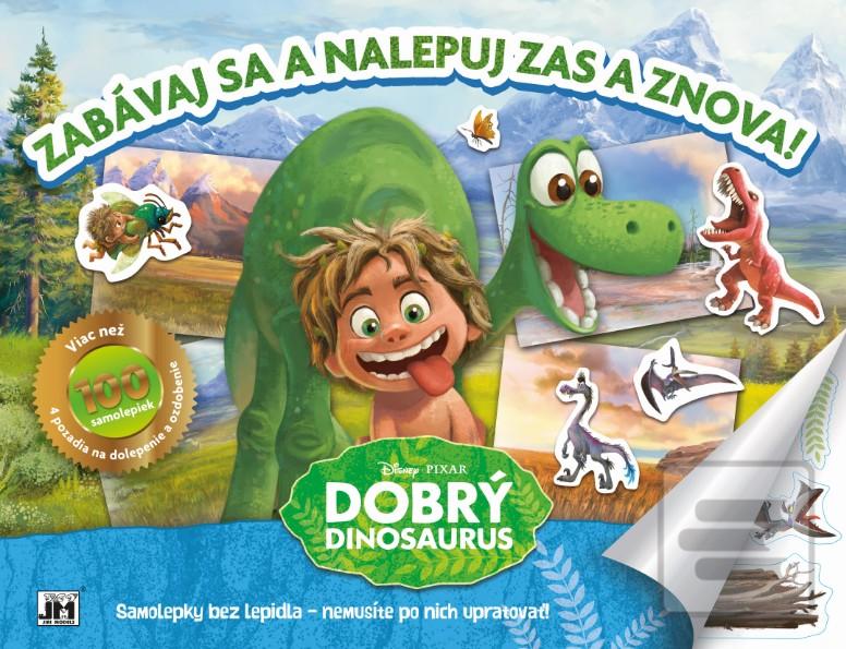 Kniha: Samolepkový album - Dobrý dinosaurus - Samolepky bez lepidla - nemusíte po nich upratovať! - 1. vydanie - Lubomír Král, Walt Disney