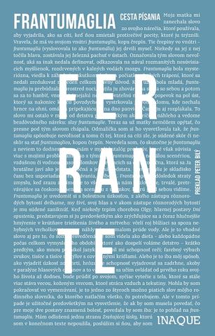 Kniha: Frantumaglia - Cesta písania - Elena Ferrante