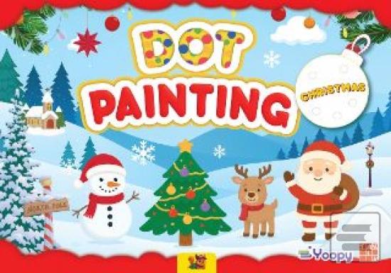 Kniha: Maľuj bodkami - Vianoce - 1. vydanie
