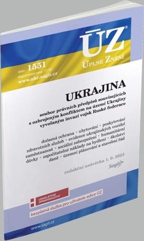 Kniha: ÚZ 1551 Ukrajina - 1. vydanie
