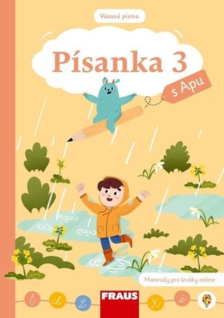 Kniha: Písanka 3 s Apu - Vázané písmo - Ivana Šimková