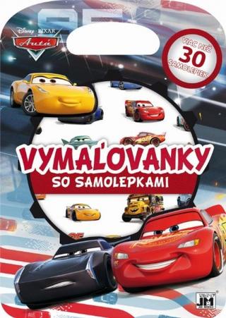 Kniha: Kreatívny blok so samolepkami/ Cars - Viac než 30 samolepiek - 1. vydanie - Walt Disney