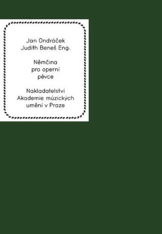 Kniha: Němčina pro operní pěvce - Jan Ondráček