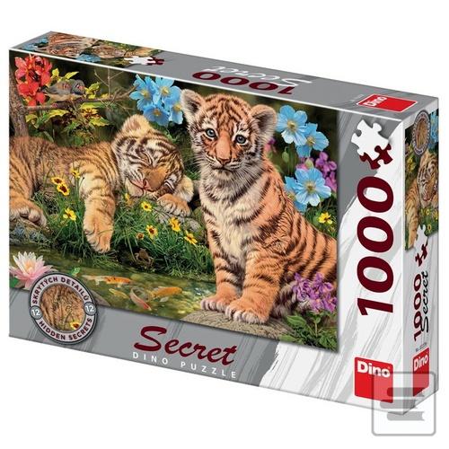 Puzzle 1000 Tygříci secr…