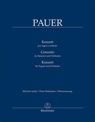 Kniha: Koncert pro fagot a orchestr - Jiří Pauer