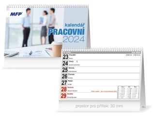 Kalendár stolný: Pracovní 2024 - stolní kalendář
