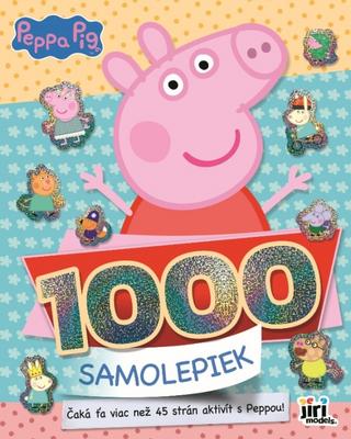 Kniha: 1000 samolepiek/ Prasiatko Peppa - 1. vydanie