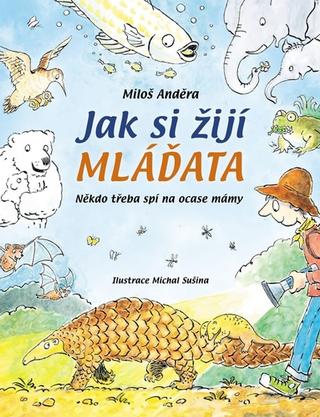 Kniha: Jak si žijí mláďata - Někdo třeba spí na ocase mámy - 1. vydanie - Miloš Anděra
