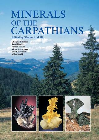 Kniha: Minerals of the Carpathians - 1. vydanie - Sándor Szakáll