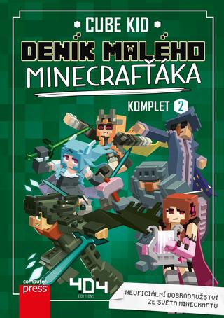 Kniha: Deník malého Minecrafťáka komplet 2 - Neoficiální dobrodružství ze světa Minecraftu - 1. vydanie - Cube Kid