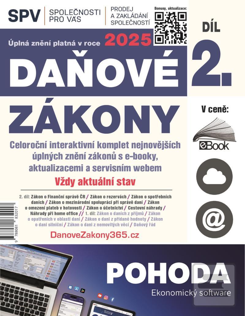 Daňové zákony 2025 (Díl…