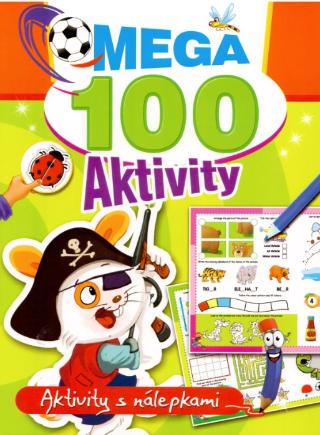 Kniha: Mega 100 aktivity - pirát - Aktivity s nálepkami