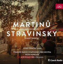 Kniha: Špaček Josef, Symfonický Orchestr Českého Rozhlasu:  Martinů, Stravinskij: Houslové Koncerty 1 & 2, - CD - Supraphon