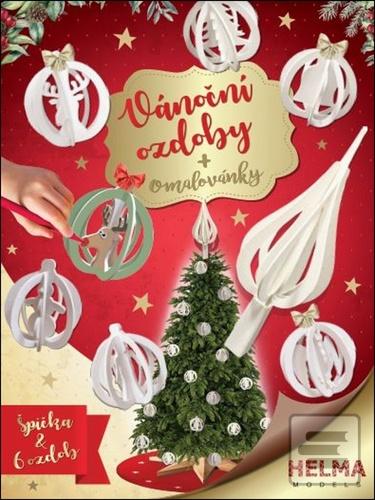 3D Omalovánky Vánoční se…