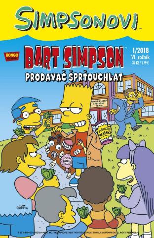 Kniha: Bart Simpson 1/2018: Prodavač šprťouchlat - 1/2018 - 1. vydanie - Matt Groening