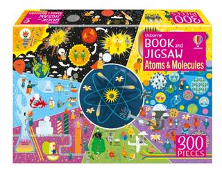 Kniha: Usborne Book and Jigsaw Atoms and Molecules - Rosie Dickins