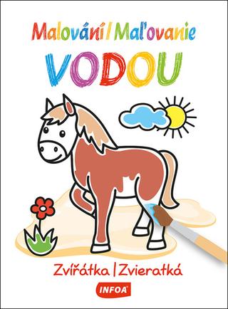 Doplnk. tovar: Malování/Maľovanie vodou Zvířátka/Zvieratká - 1. vydanie
