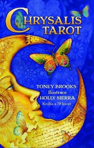 Kniha+karty: Chrysalis Tarot - Když se nevědomé stane vědomým Kniha a 78 karet - Když se nevědomé stane vědomým - Toney Brooks